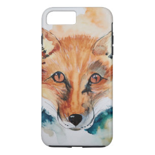 Aquarellmalerei Fox Wilde Abstrakte Säugetiere title_seo2