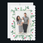 Aquarellmalerei | Frohe Weihnachten<br><div class="desc">Aquarell Weihnachtskarten mit Foto</div>
