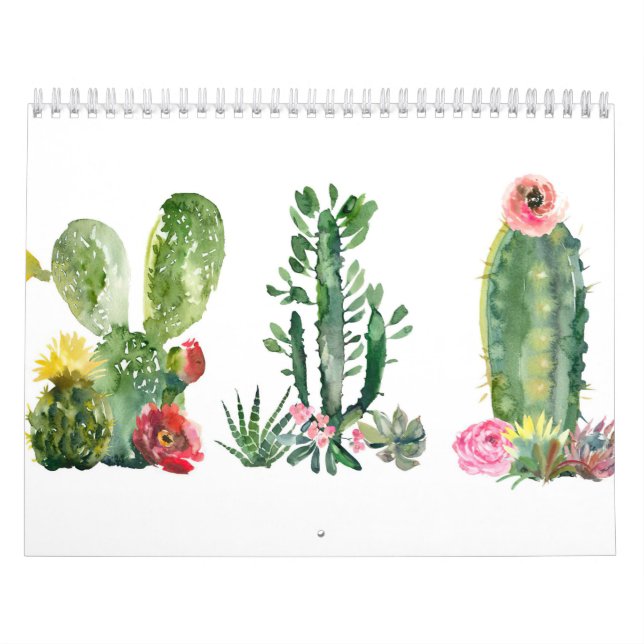 Aquarellmalerei Kalender (Titelbild)