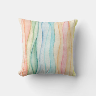 Aquarellmalerei Kissen