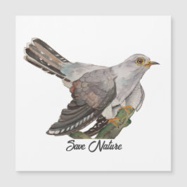 Aquarellmalerei Magnetkarte