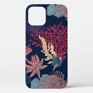Aquarellmalerei nahtloses Muster mit rotem Löwen Case-Mate iPhone Hülle
