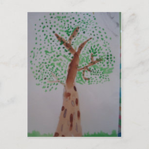 Aquarellmalerei Postkarte