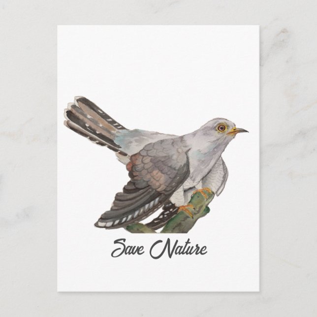 Aquarellmalerei Postkarte (Vorderseite)