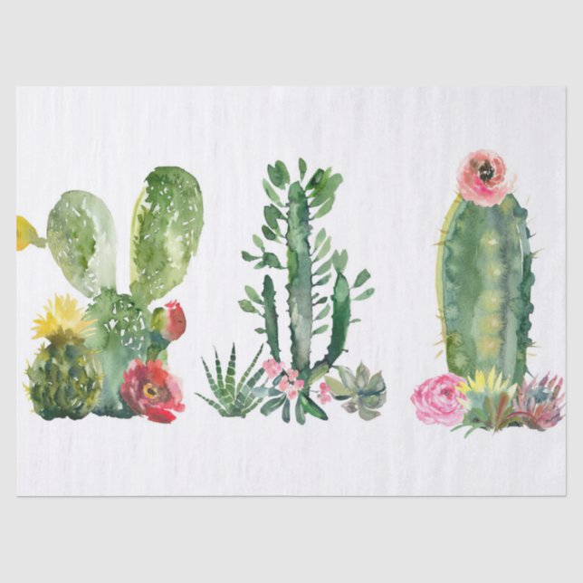 Aquarellmalerei Seidenpapier (Vorderseite)
