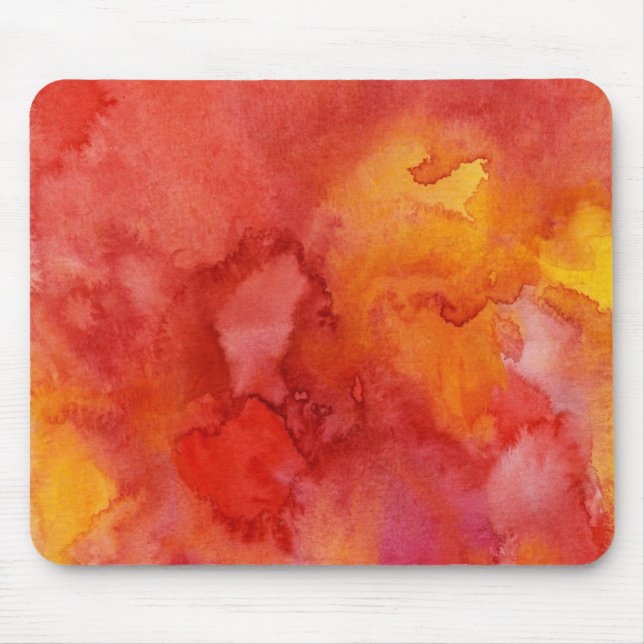 Aquarellmalereihintergrund Mousepad (Vorne)
