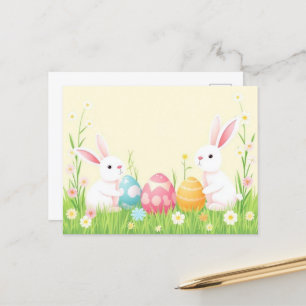 Aquarellmast-Postkarte Postkarte