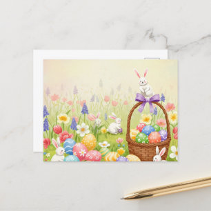 Aquarellmast-Postkarte Postkarte