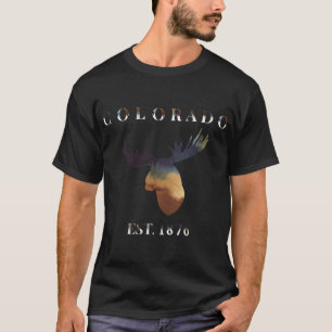 Aquarellmaus Colorado 1876 T-Shirt