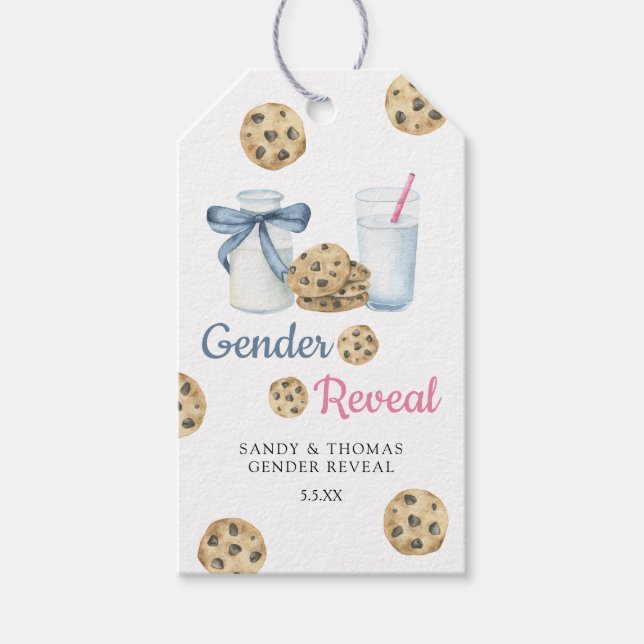 Aquarellmilch & Cookies - Geschlechtsverkehr Geschenkanhänger (Vorderseite)