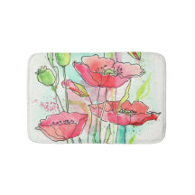 Aquarellmohn