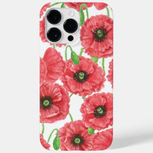 Aquarellmohn Case-Mate iPhone Hülle