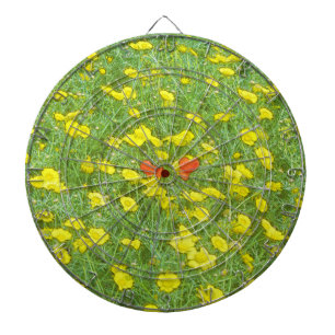 Aquarellmohn Dartscheibe