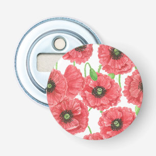 Aquarellmohn Flaschenöffner