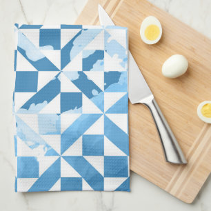 Aquarellmotive Geschirrtuch