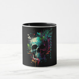 Aquarellmotoalkohol Tasse