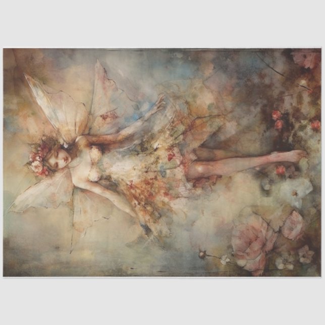 Aquarellmühle Seidenpapier (Vorderseite)