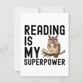 Aquarellmünze Lesewurm Sprichwort lesen Postkarte