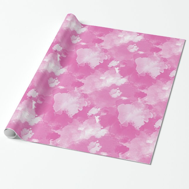 Aquarellmuster Geschenkpapier (Ungerollt)