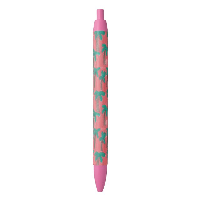 Aquarellpalm Tree Pen Kugelschreiber (Vorderseite Vertikal)