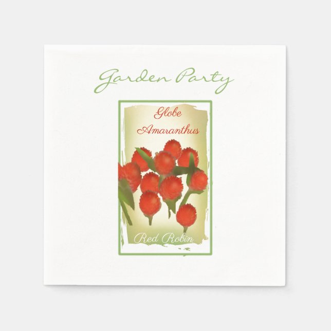 Aquarellpapier Napkins Serviette (Vorderseite)