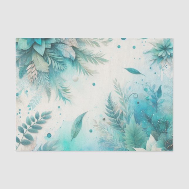 Aquarellpapier Seidenpapier (Vorderseite)