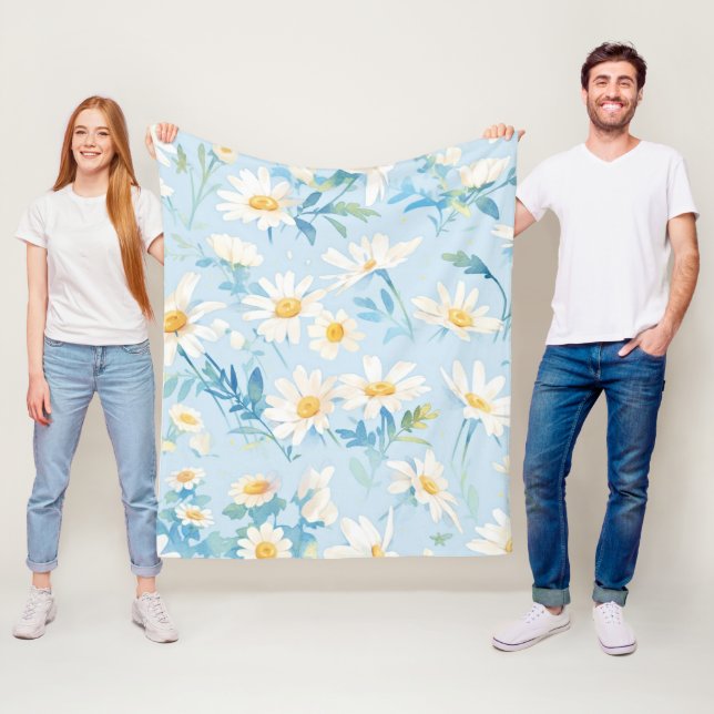 Aquarellpastellfarben Fleecedecke (Beispiel)