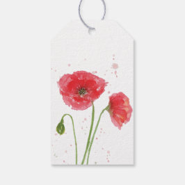 Aquarellpfeifen Geschenkanhänger