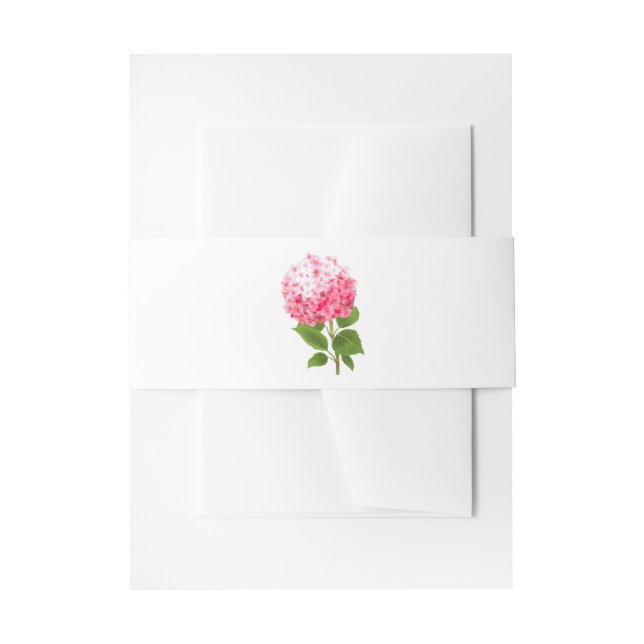 Aquarellpinke Einladungsbanderole (Vorderseite Beispiel)