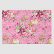 Aquarellpinke, floraler Pumpen auf Damaskusmuster