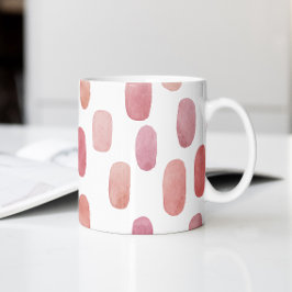 Aquarellpinsel. Modernes, einfaches niedliches Mus Kaffeetasse