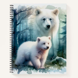 Aquarellpolare Notizbuch