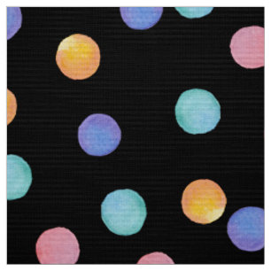 Aquarellpolka-Punkte Stoff