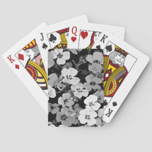 Aquarellrot - Blume 2 Spielkarten