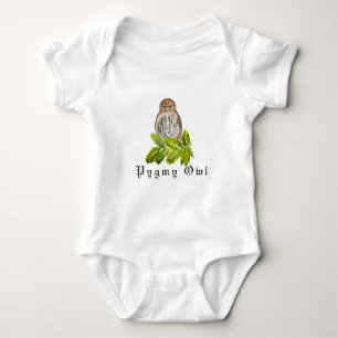 Aquarellsäge Niedliche kleine Eichen Baby Strampler