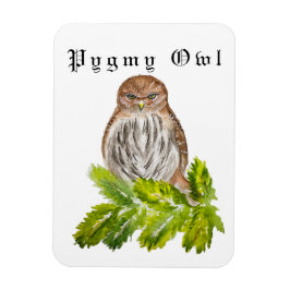 Aquarellsäge Niedliche kleine Eichen Magnet