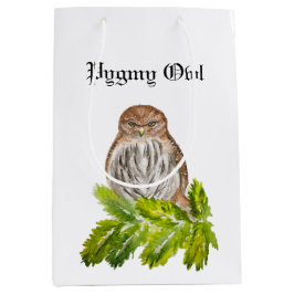Aquarellsäge Niedliche kleine Eichen Mittlere Geschenktüte