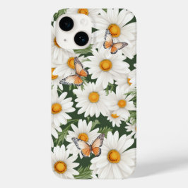 Aquarellsäulen und Monarchschmetterlinge Case-Mate iPhone 14 Hülle