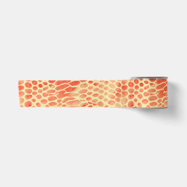 Aquarellschlange Druck Satinband