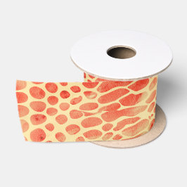 Aquarellschlange Druck Satinband