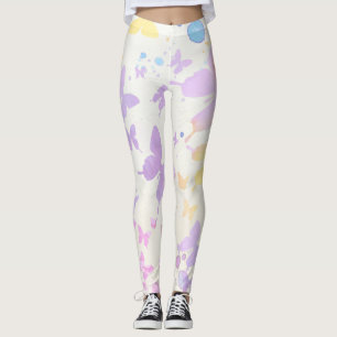 Aquarellschmetterlinge Leggings