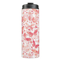 Aquarellschmetterlingsmuster Pink