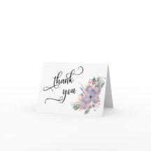 Aquarellschrift Blumenschrift Typograpy Danke