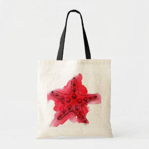 AquarellStarfish Tragetasche