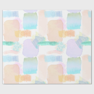 Aquarellstil Geschenkpapier
