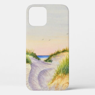 Aquarellstrand, Sonnenuntergang, iPhone/iPad Gehäu Case-Mate iPhone Hülle