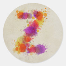 Aquarellstrich Z
