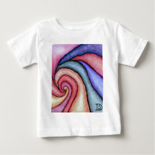 Aquarellstrudel Baby T-shirt