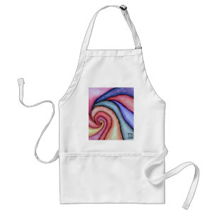 Aquarellstrudel Schürze