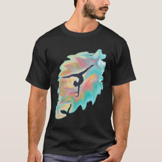 Aquarelltänzer - Gymnast - Acro Dancer T-Shirt